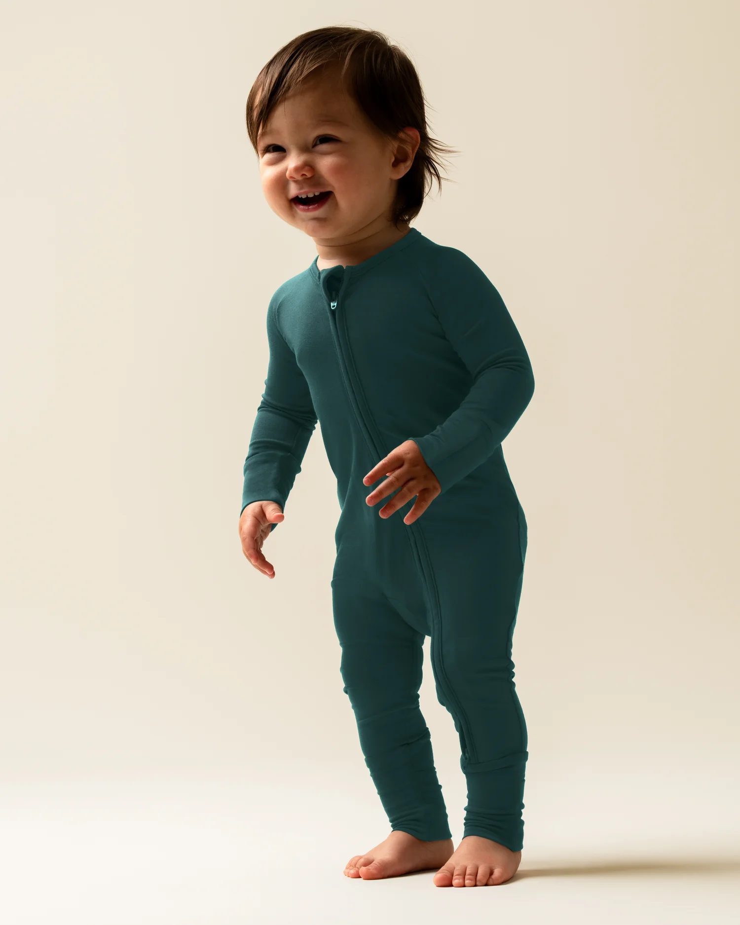 Bamboo Baby Pajama | Evergreen