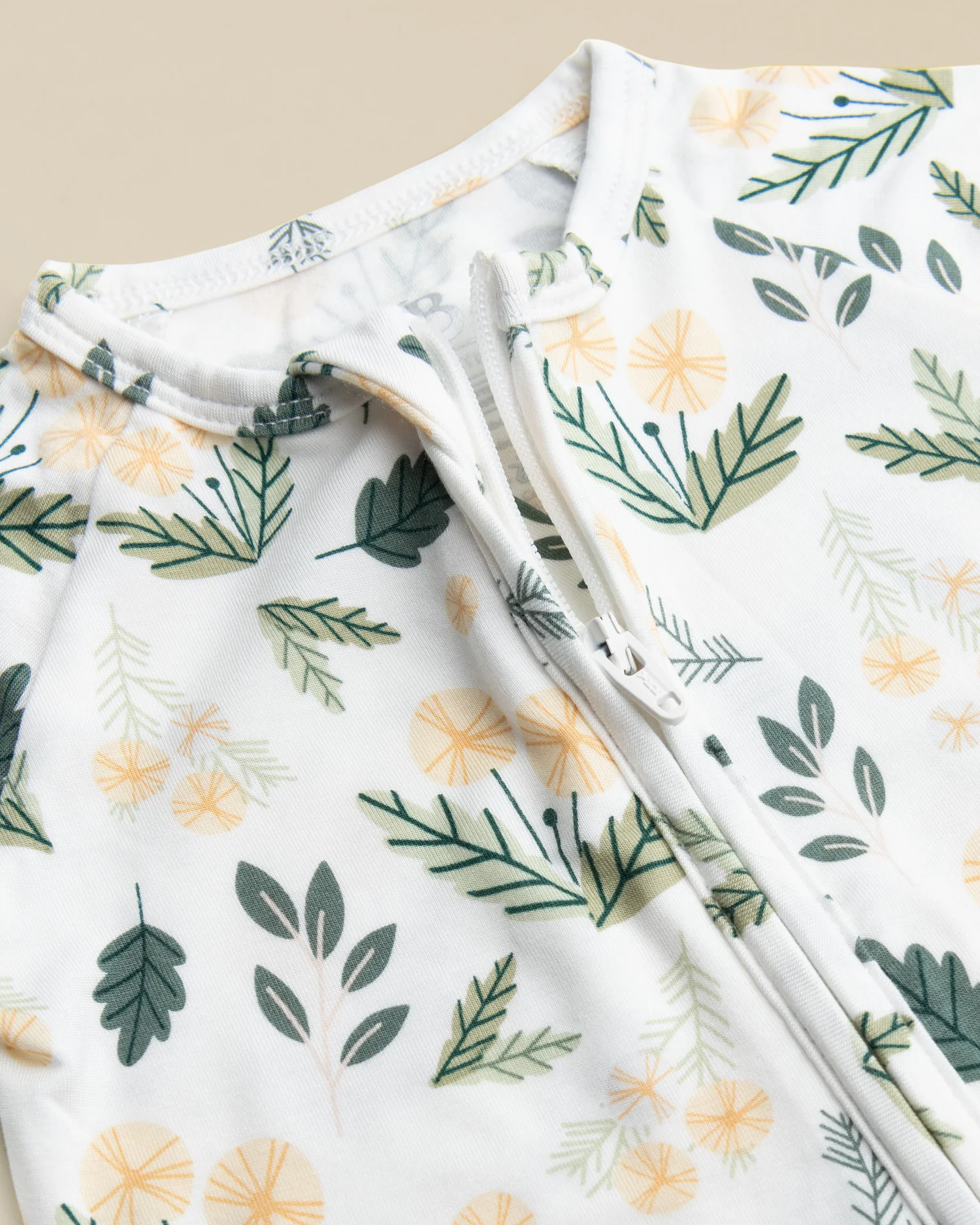 Bamboo Baby Pajama | Honey Dandelion - Image 6