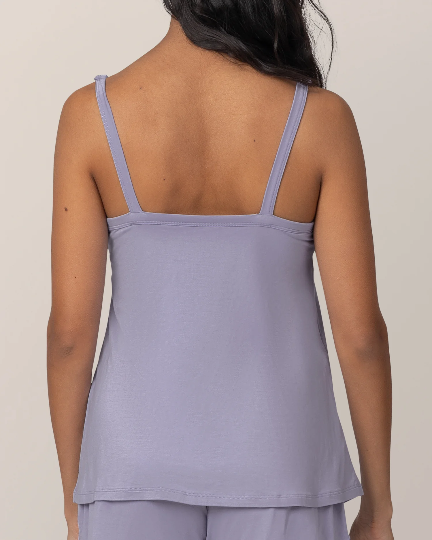 Bamboo Lounge Around Nursing Tank | Lilac Haze - Image 4