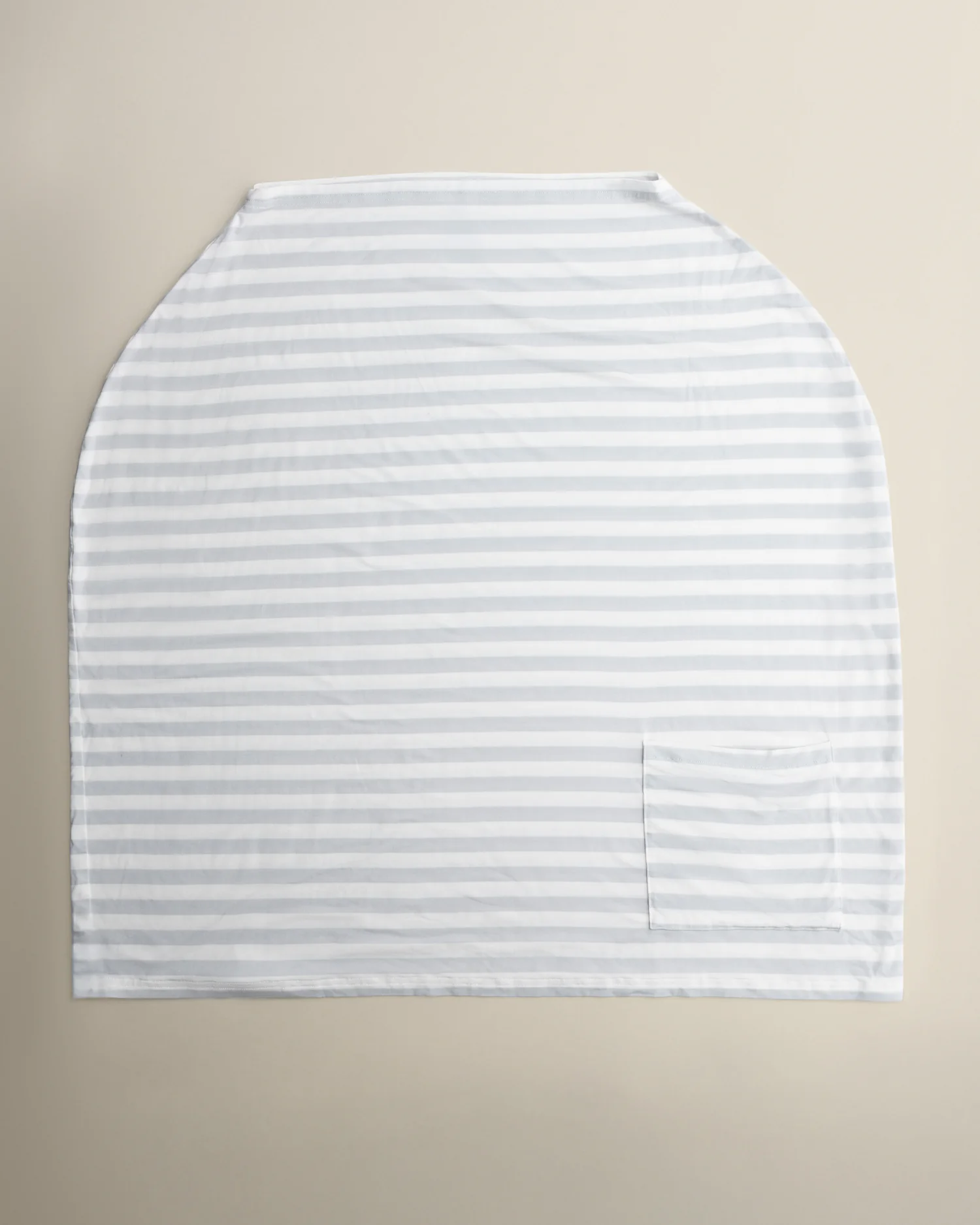 Bamboo Multi-Use Nursing Cover | Grey Stripe - Image 5