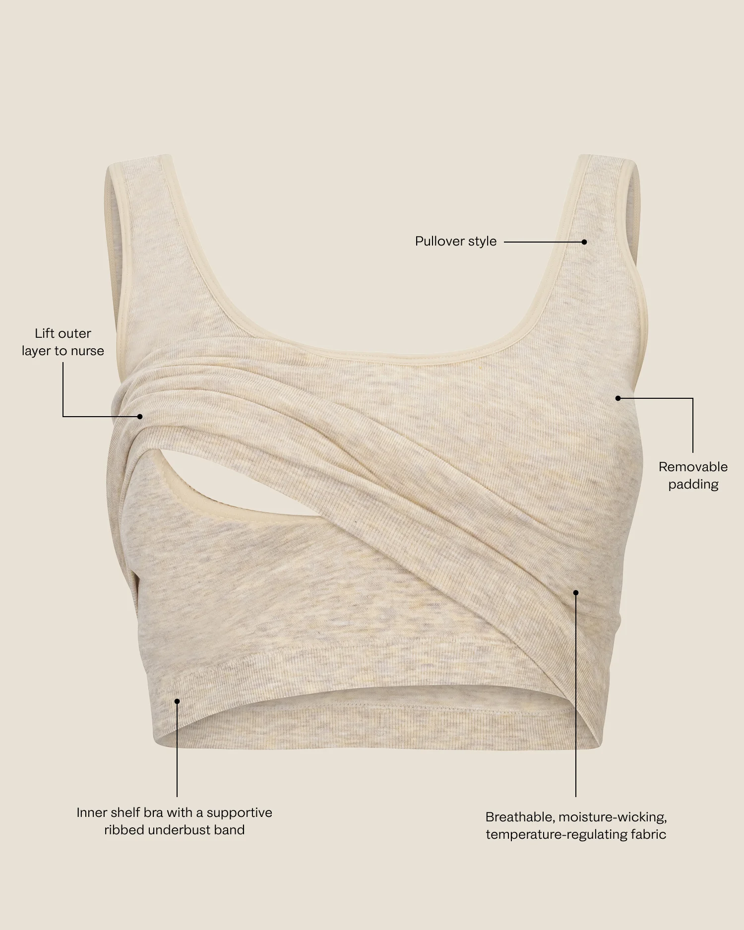 Build Your Own Longline Nursing Bra Top Bundle - Image 9
