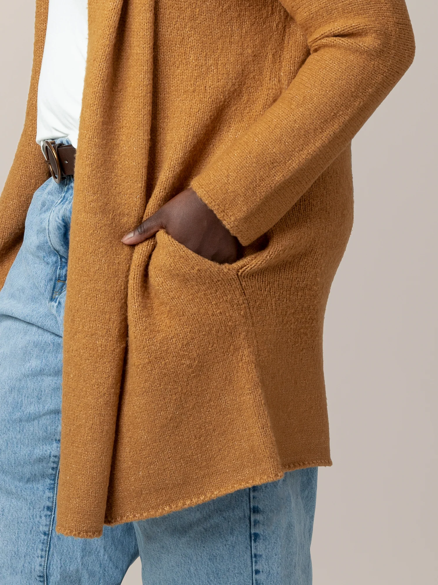 Chloe Cardigan Sweater | Chai - Image 9