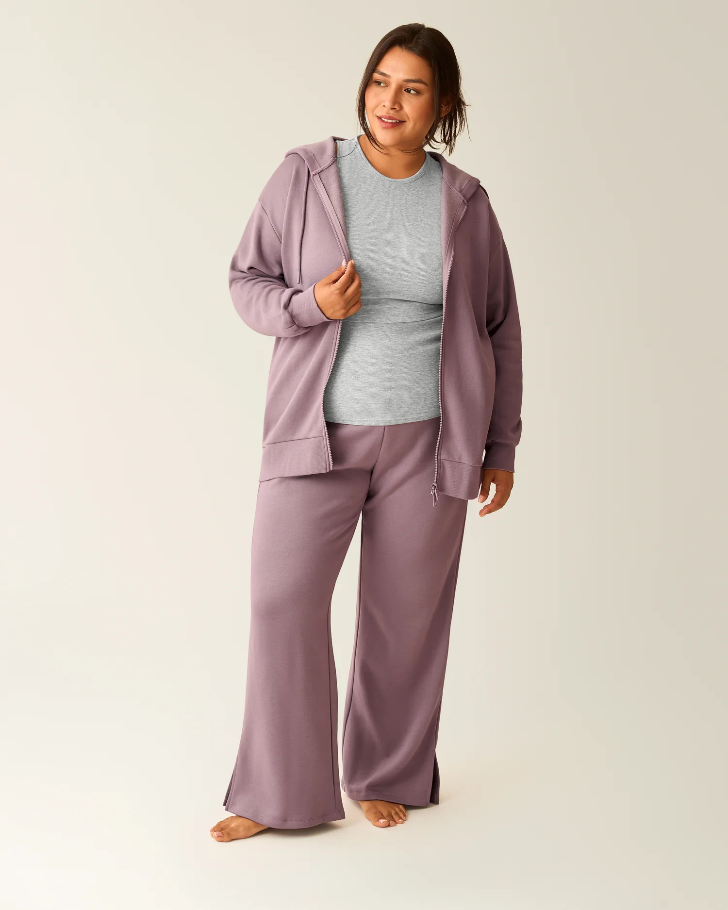 Cloud Fleece Sweatpant | Dusty Mauve - Image 4