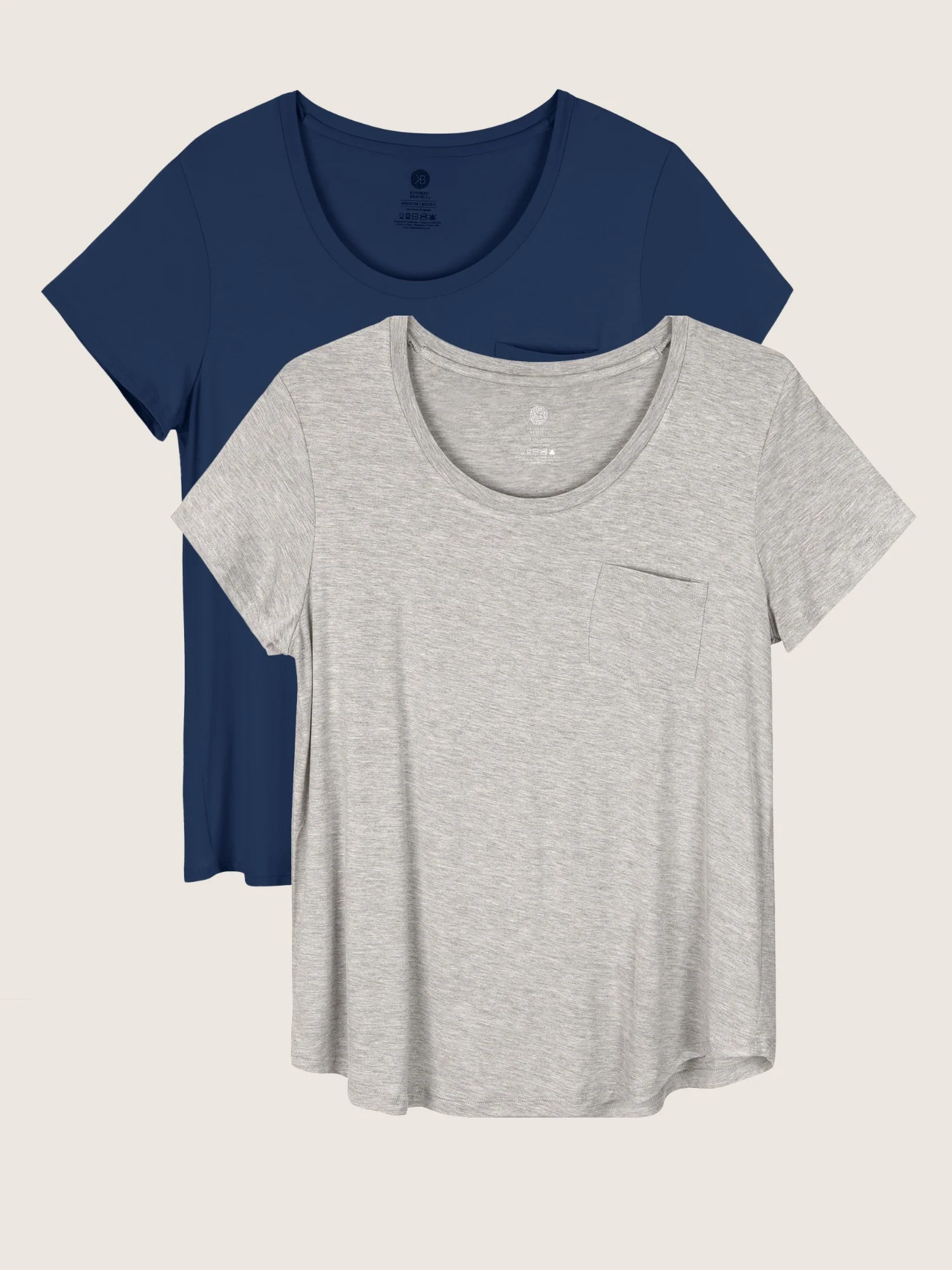 Everyday Nursing T-shirt Pack | Grey Heather & Navy