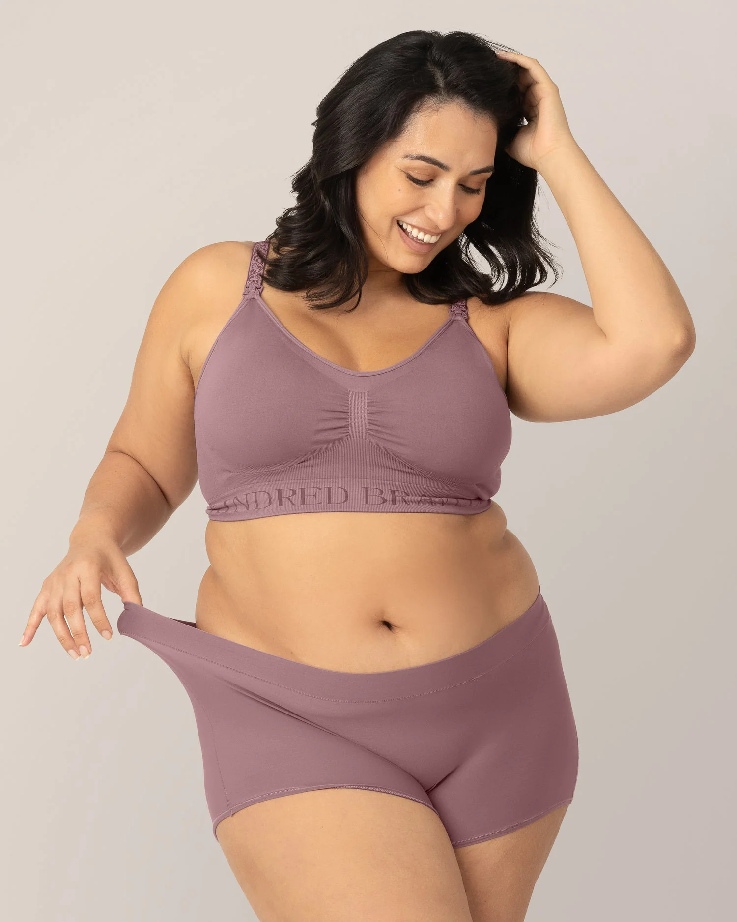 Grow with Me™ Maternity & Postpartum Boyshort | Twilight - Image 4