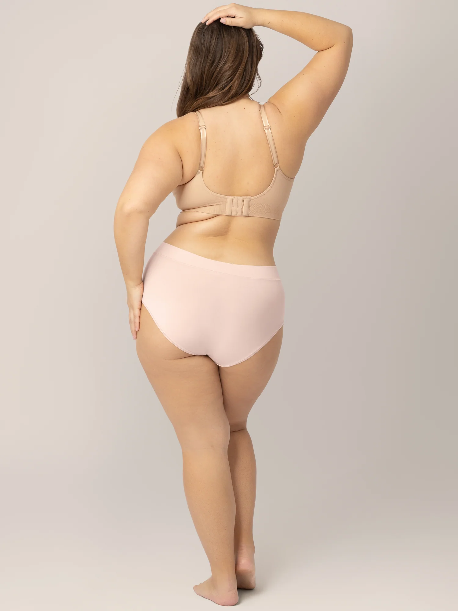 Grow with Me™ Maternity & Postpartum Brief | Soft Pink - Image 4