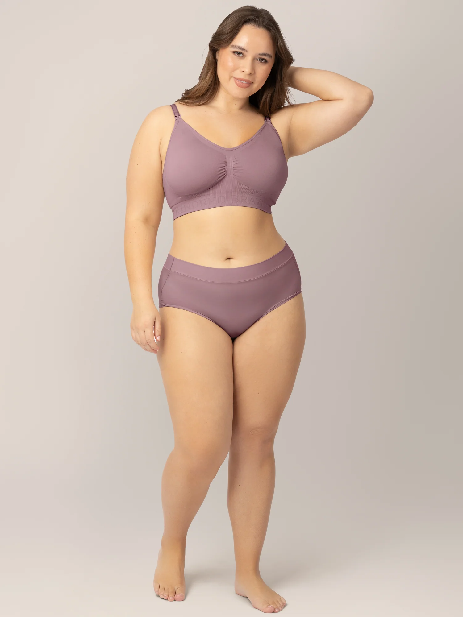 Grow with Me™ Maternity & Postpartum Brief | Twilight - Image 2