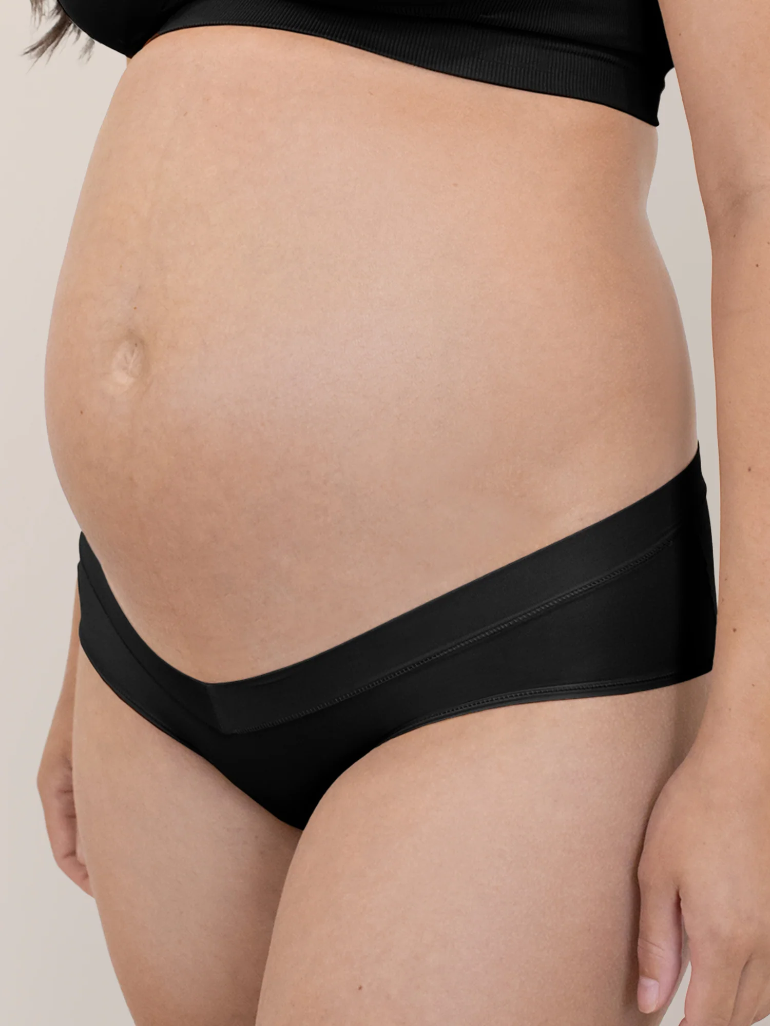 Grow with Me™ Maternity & Postpartum Hipster | Black - Image 4