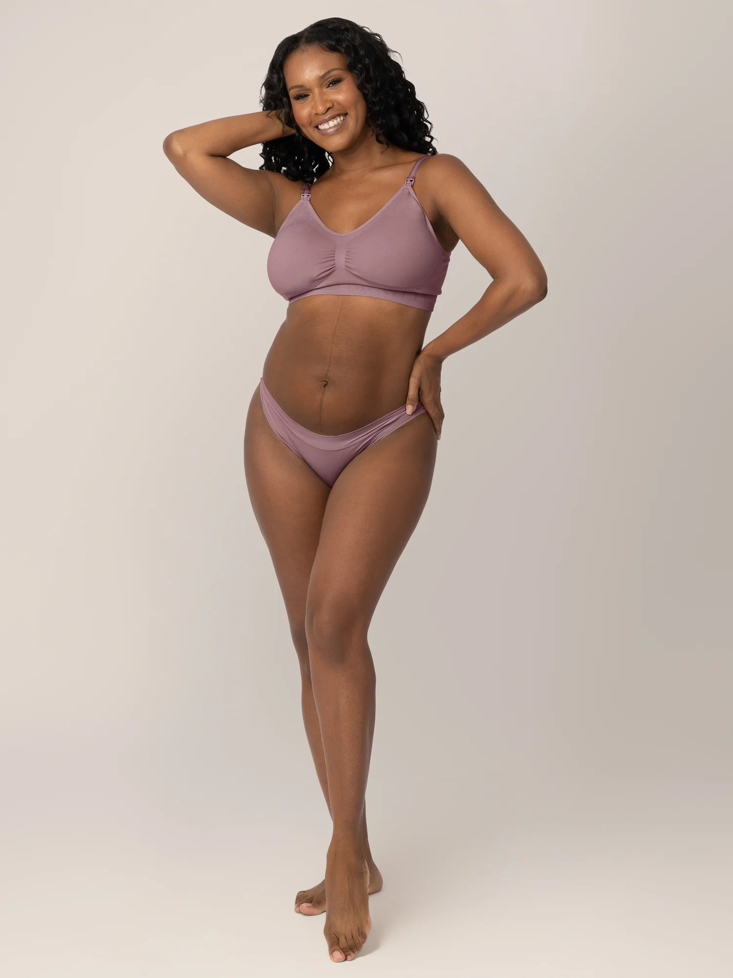 Grow with Me™ Maternity & Postpartum Thong | Twilight - Image 3
