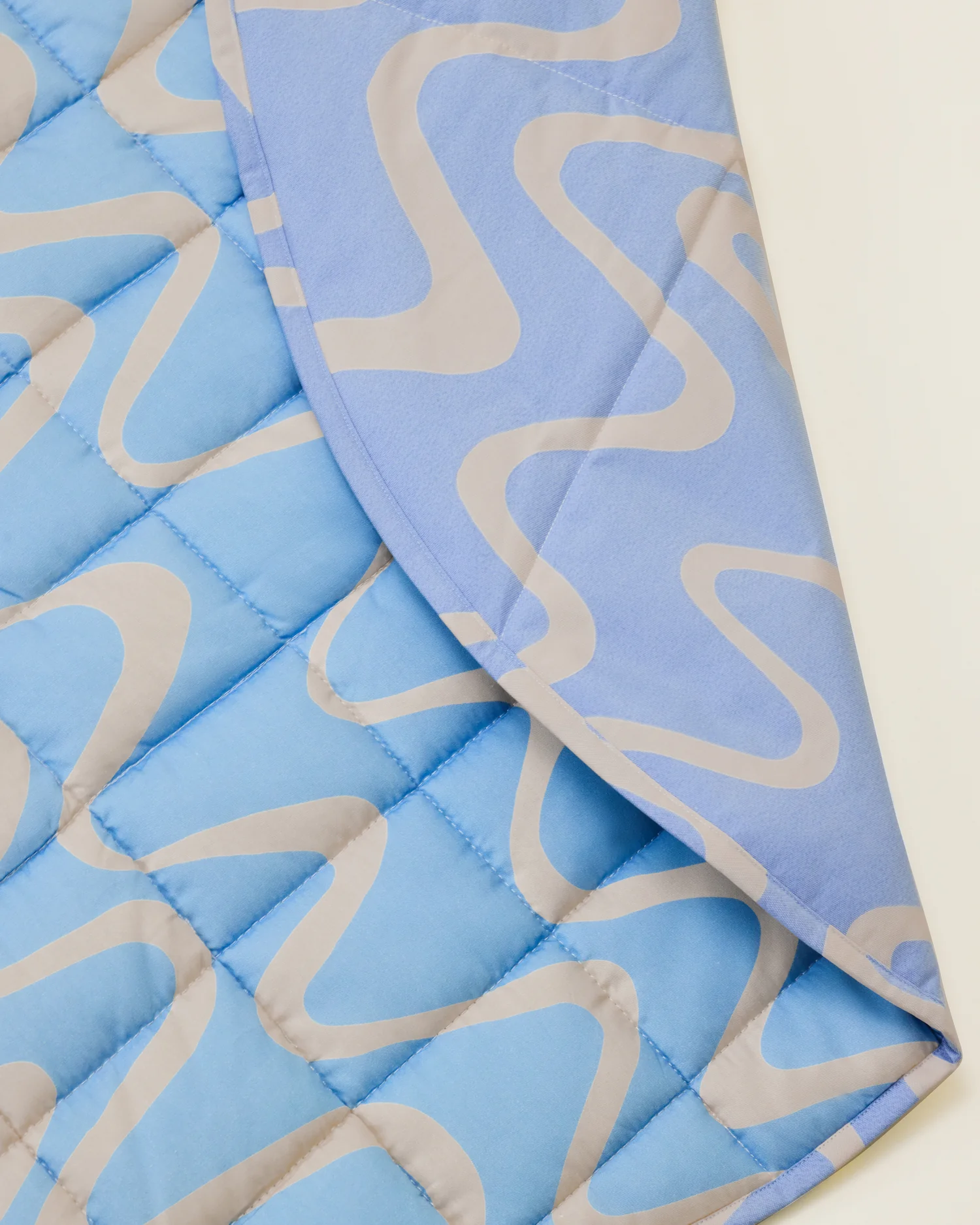 Inside/Outside Play Mat | Blue Waves - Image 5
