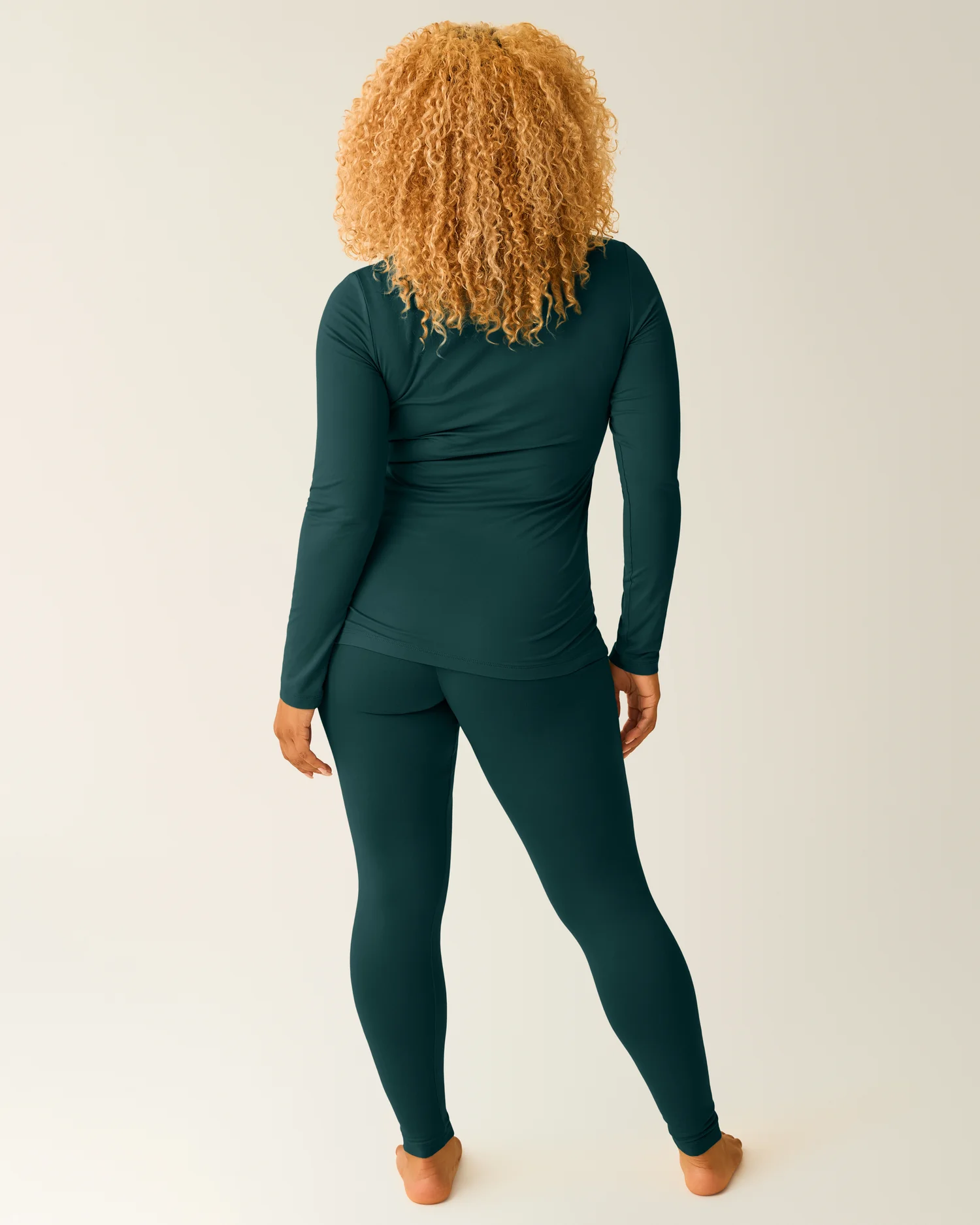 Jane Nursing Pajama Set | Evergreen - Image 3