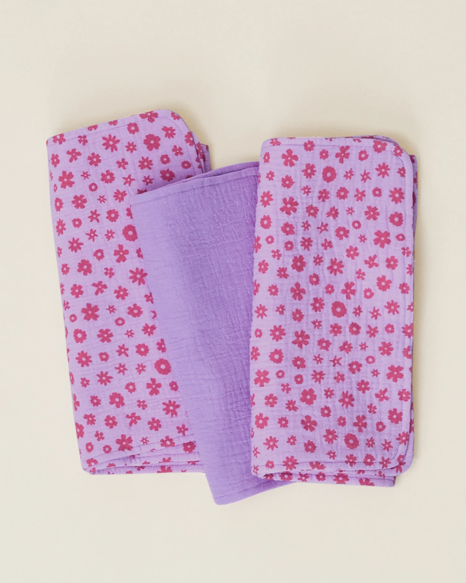 Muslin Breastfeeding Bundle | Lavender Cosmos - Image 3