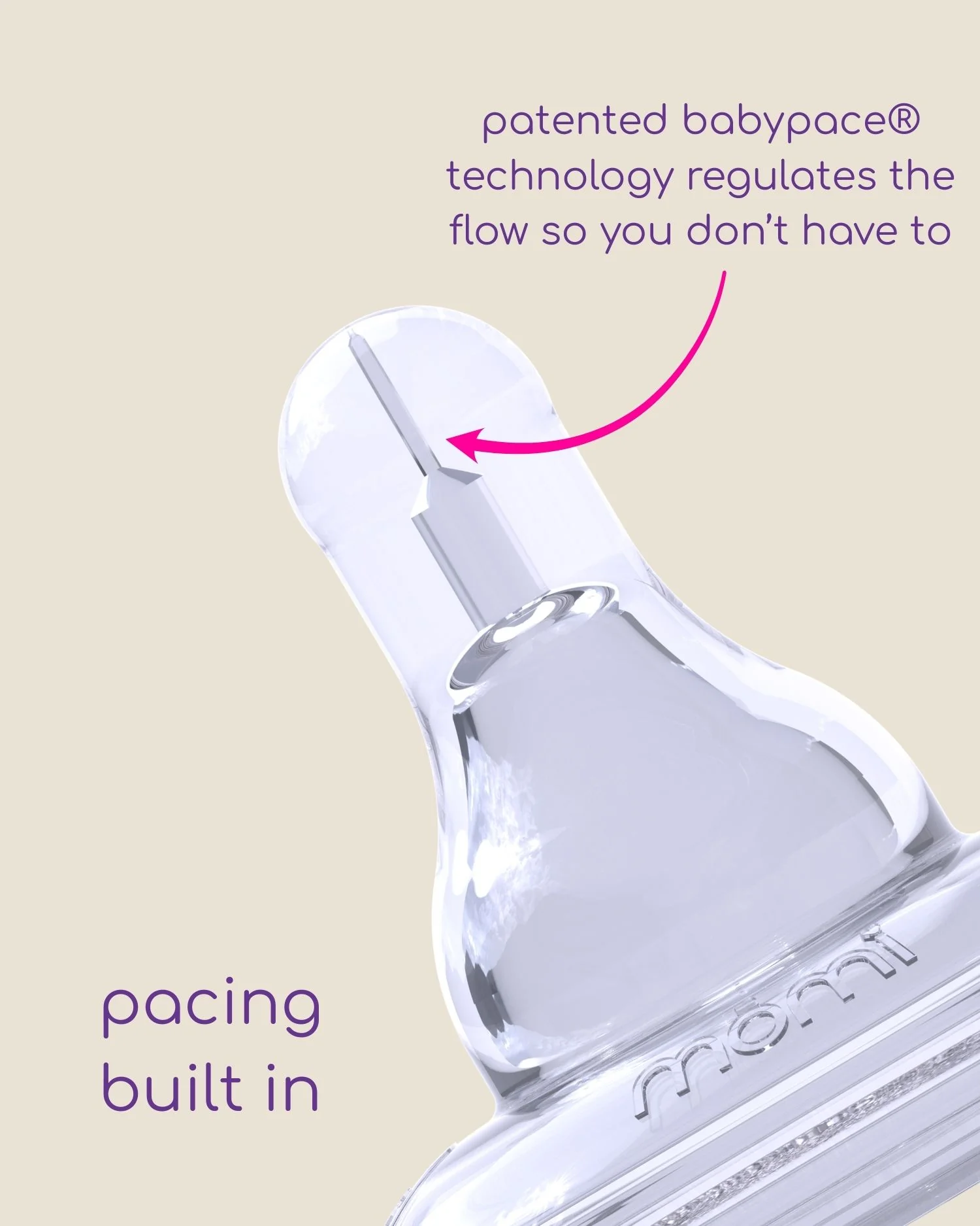 mōmi - breast-like bottle 2-sets, 4oz - Image 4