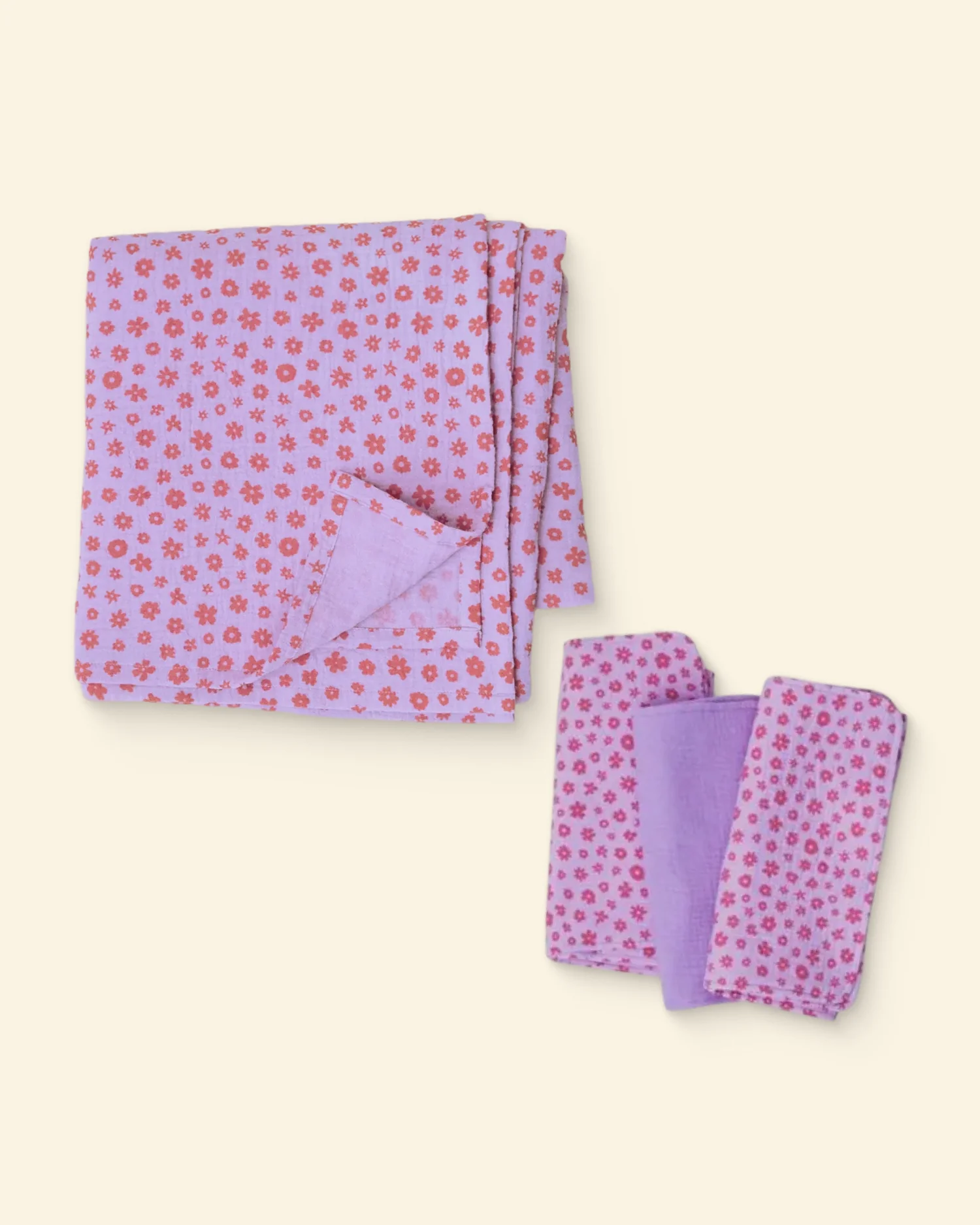 Must-Have Muslin Set | Lavender Cosmos