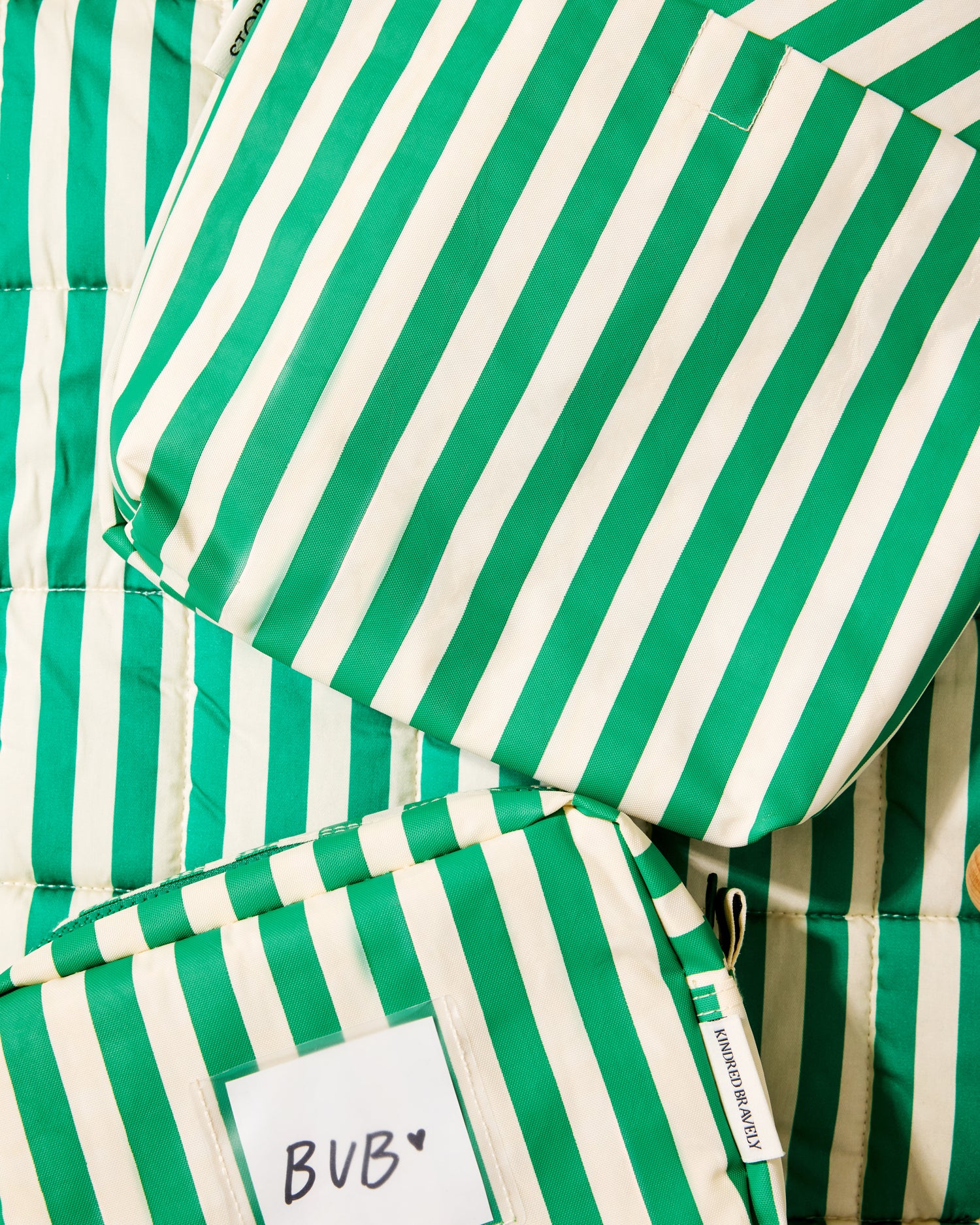 On the Go Bundle | Green Stripe - Image 2