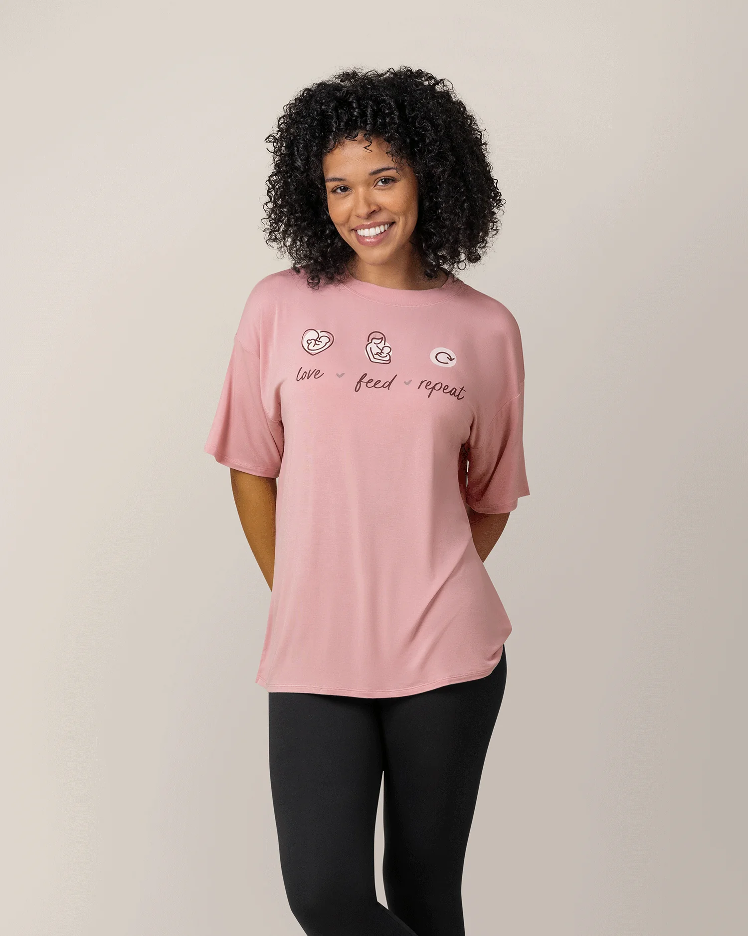 Oversized Graphic Tee | Love Feed Repeat