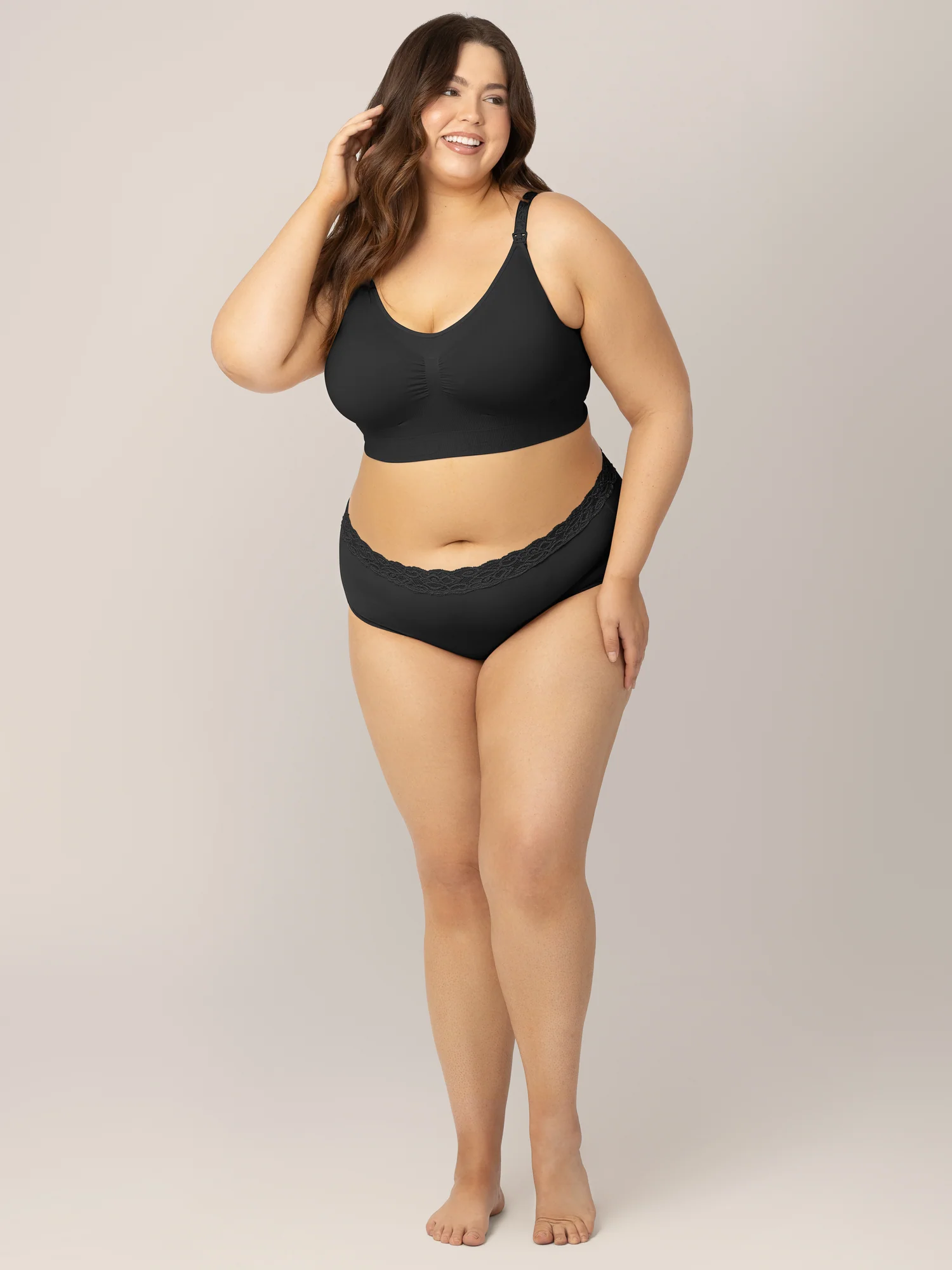 High-Waisted Postpartum Underwear Pack | Assorted Neutrals - Image 5