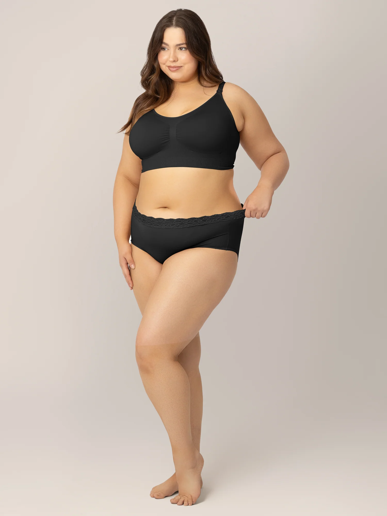 High-Waisted Postpartum Underwear Pack | Assorted Neutrals - Image 6