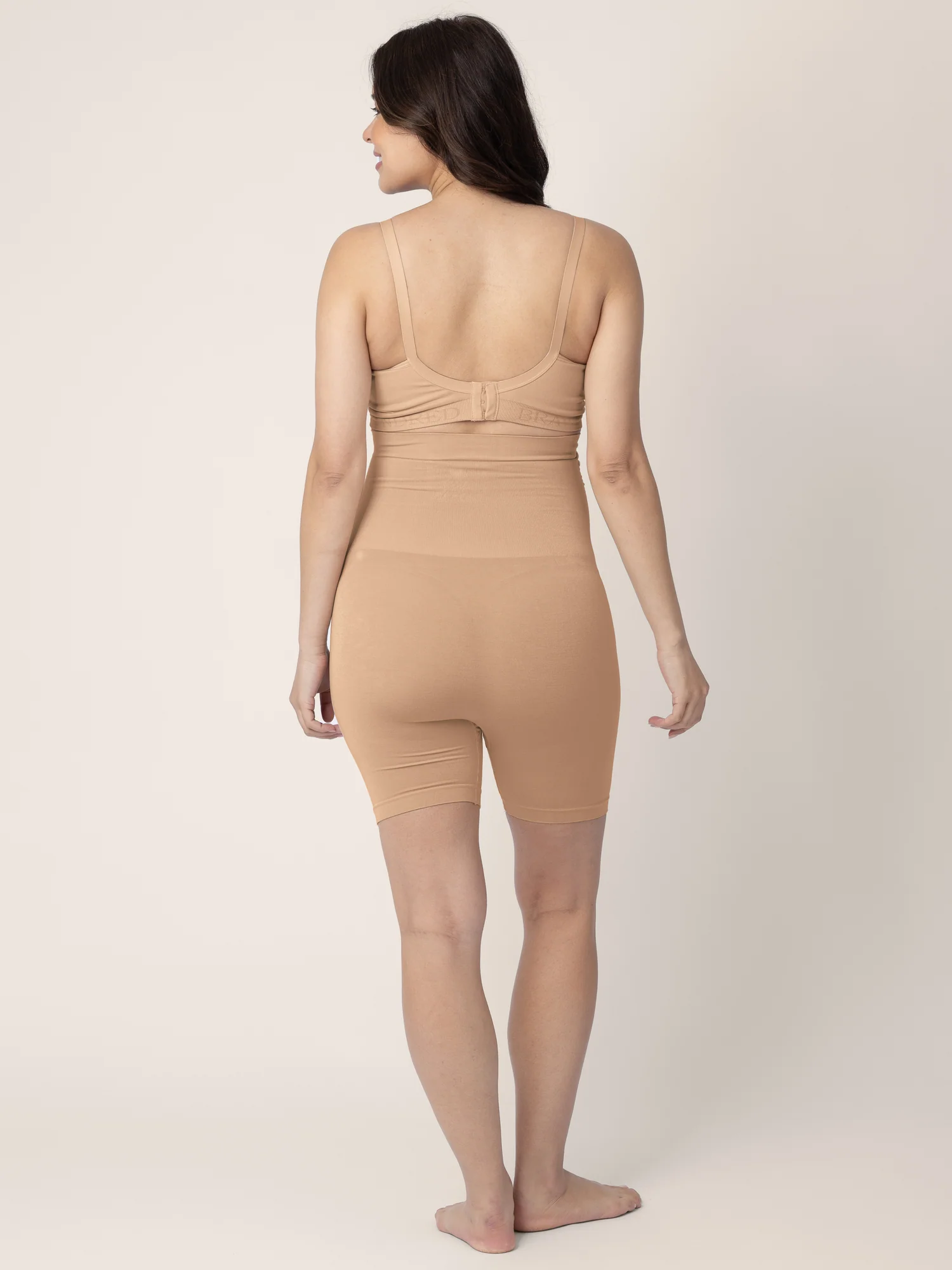 Seamless No-Chafe Maternity Underwear | Beige - Image 3
