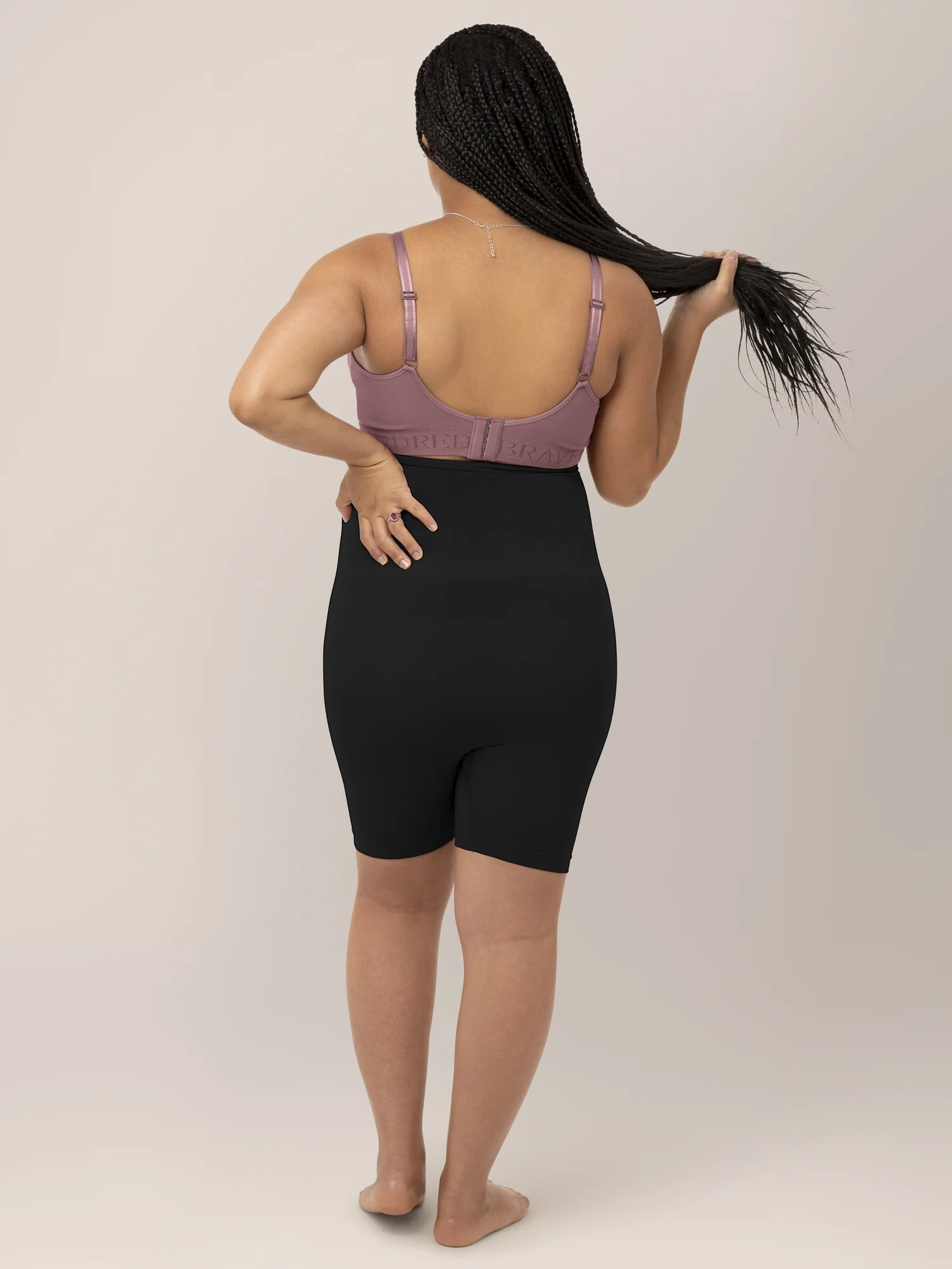Seamless No-Chafe Maternity Underwear | Black - Image 5