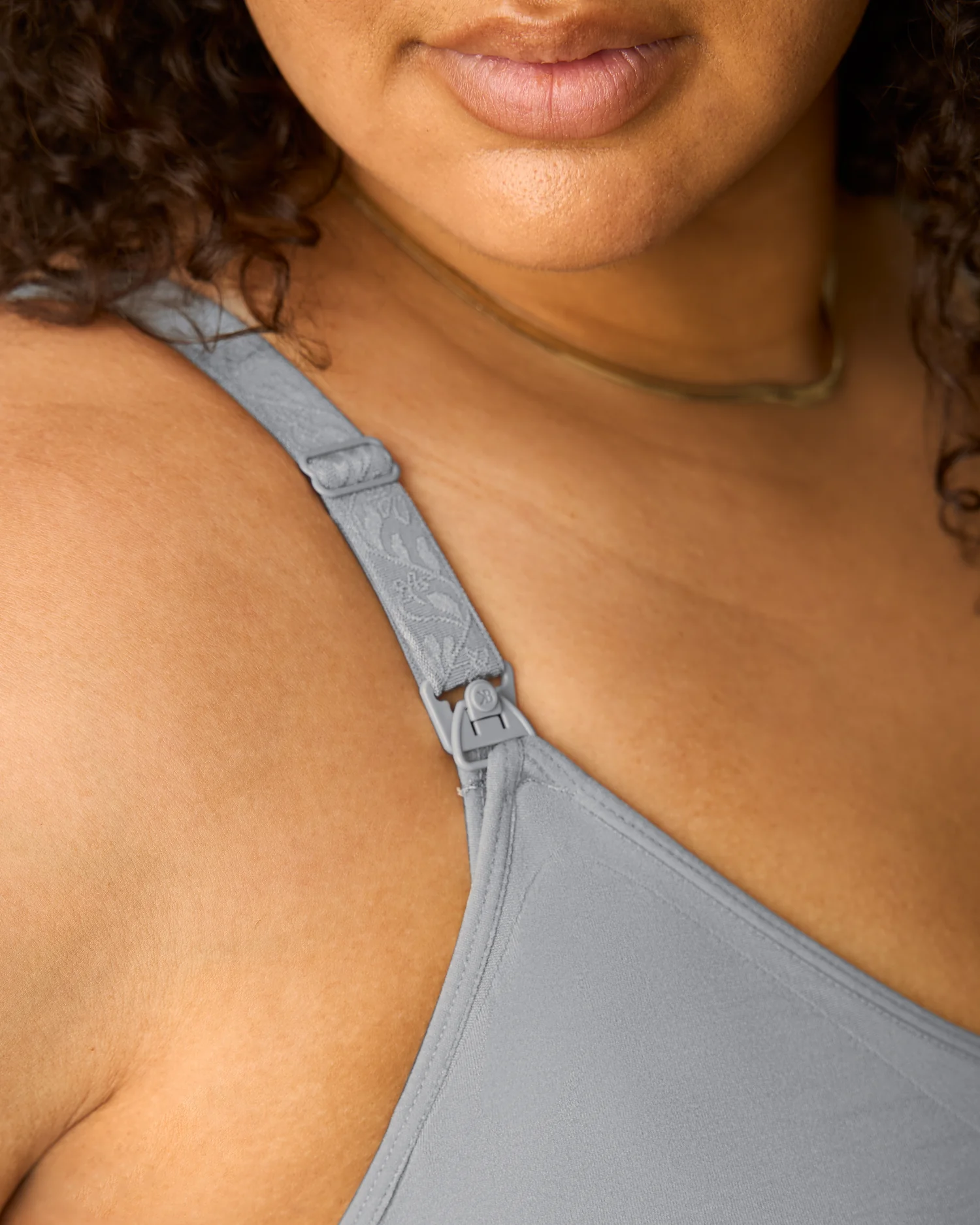 Simply Sublime® Nursing Bra Two-Pack | Grey & Twilight - Image 4