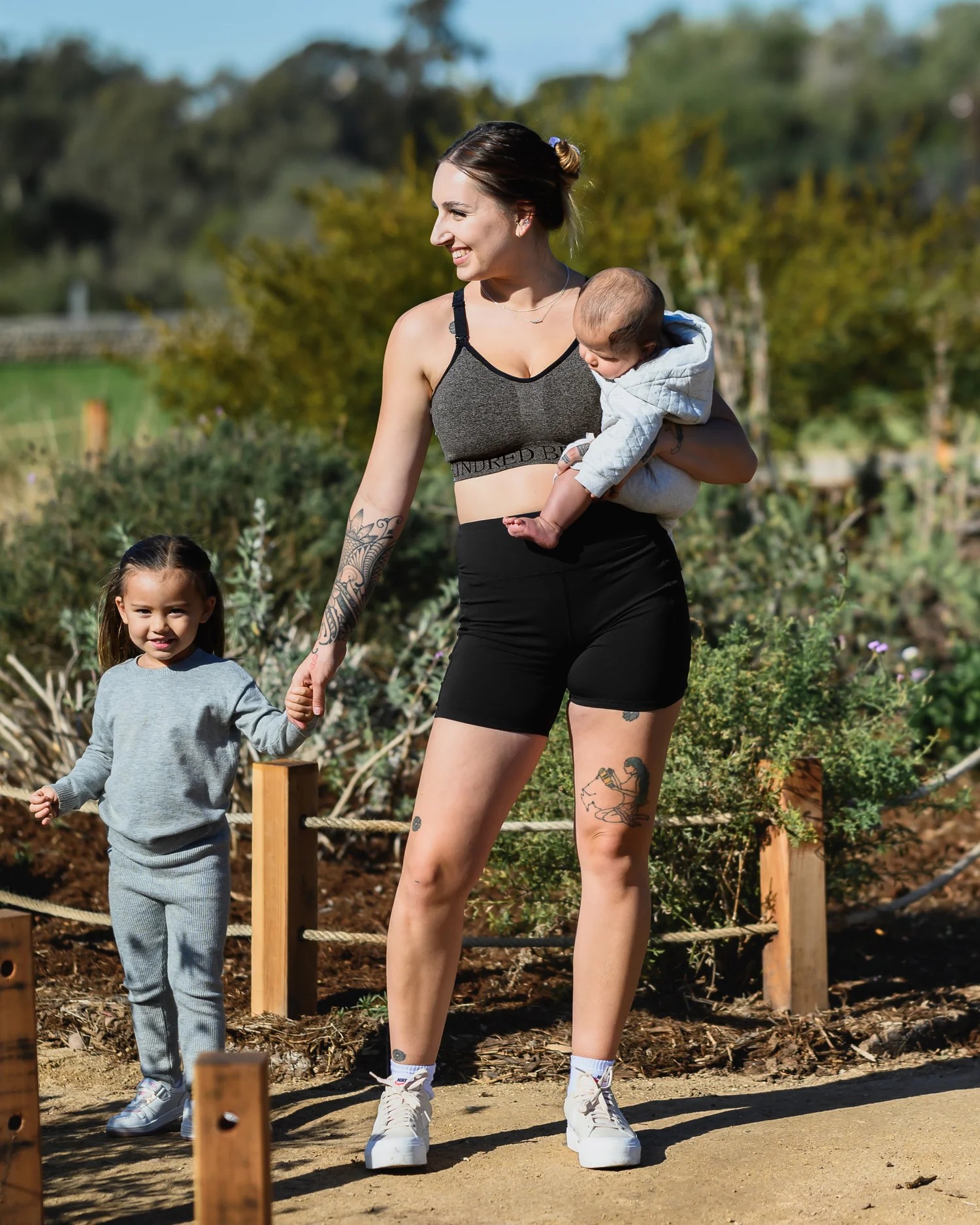 Stevie Active Postpartum Bike Short | Black - Image 6