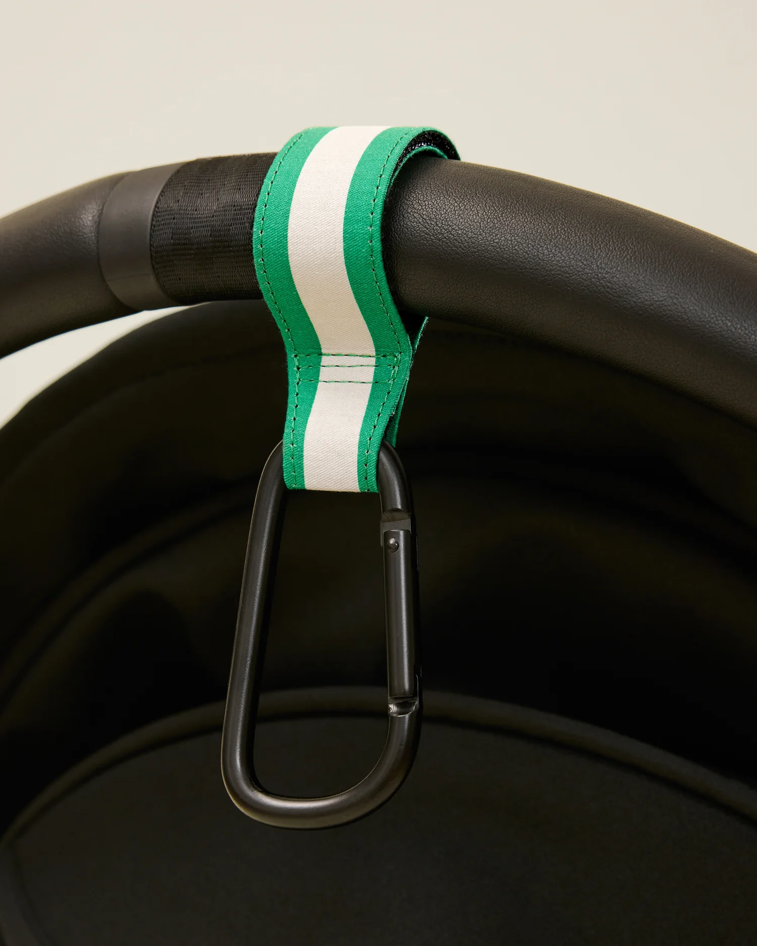 Stroller Party Clips (2-Pack) | Green Stripe - Image 2
