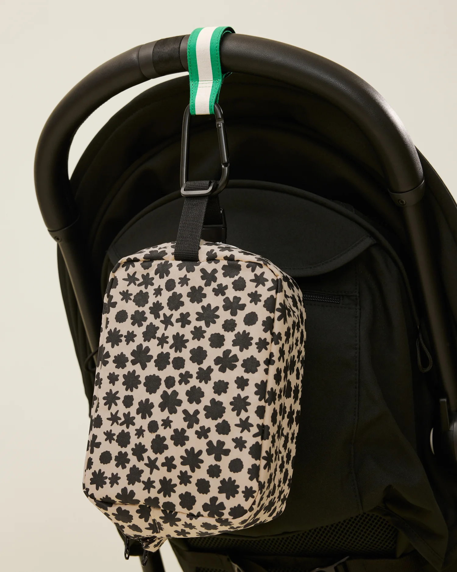 Stroller Party Clips (2-Pack) | Green Stripe - Image 4
