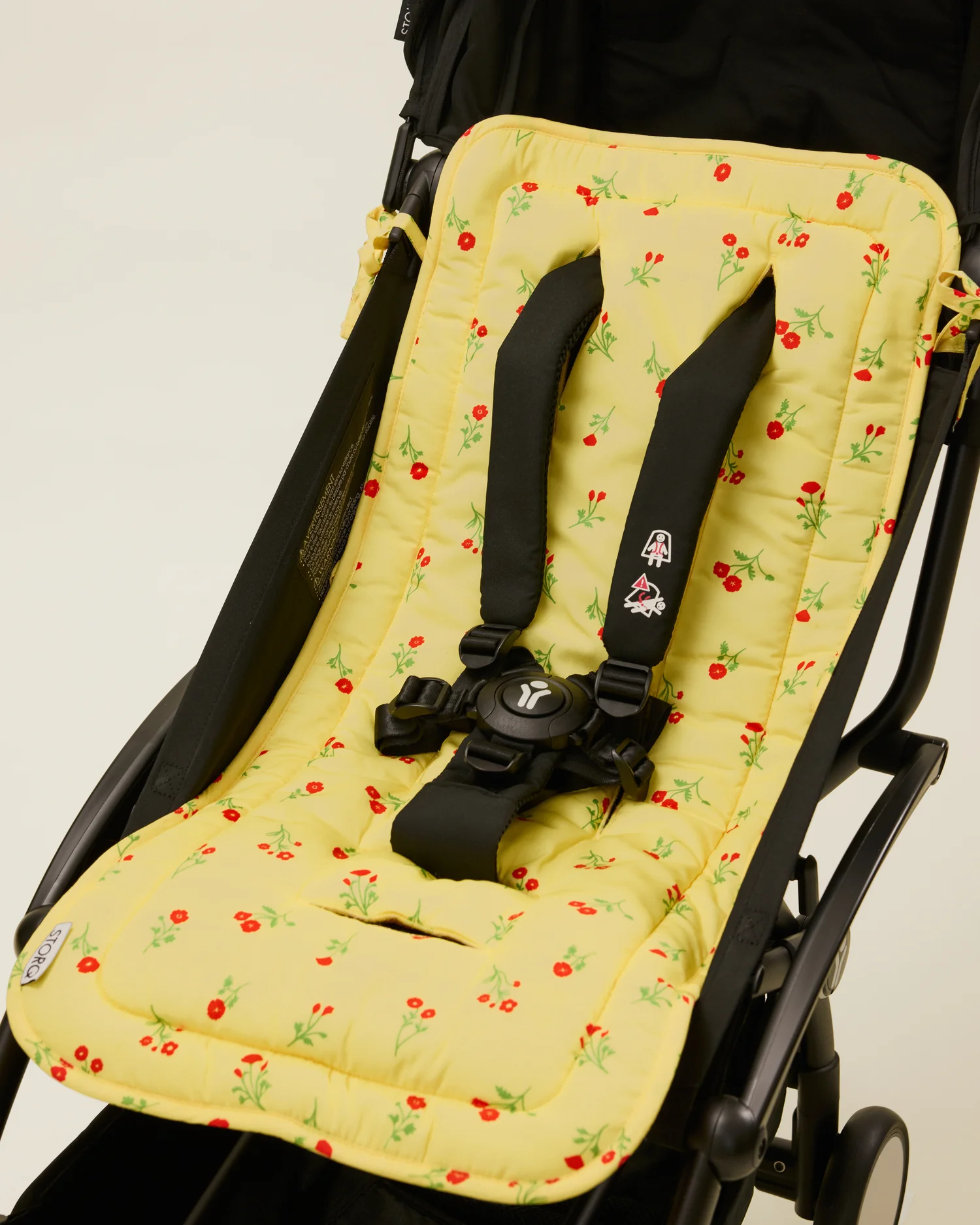 Stroller Party Seat Liner | Sunshine Wildflower