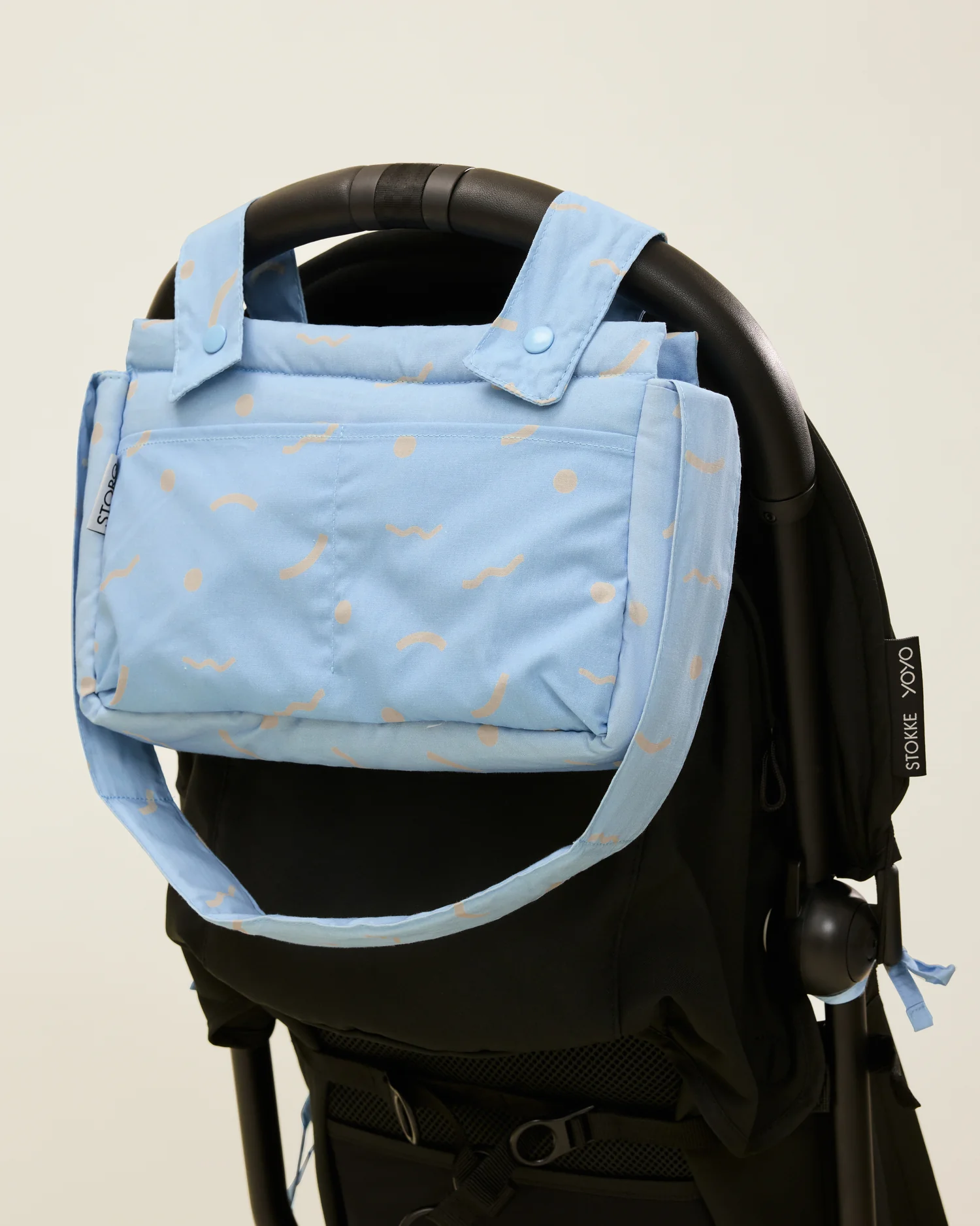 Stroller Party Caddy Bag | Sky Squiggles - Image 2