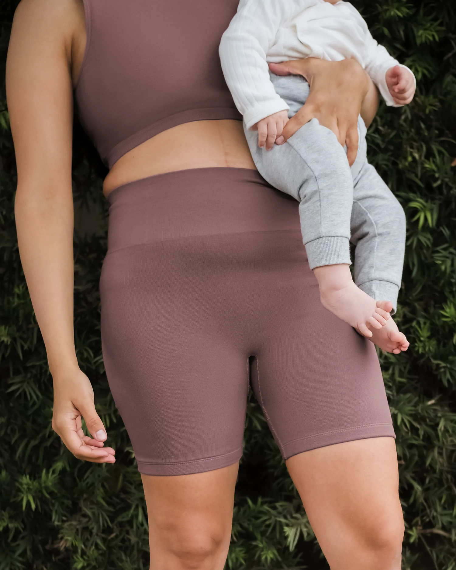Sublime® Bamboo Maternity & Postpartum Bike Short | Twilight - Image 6