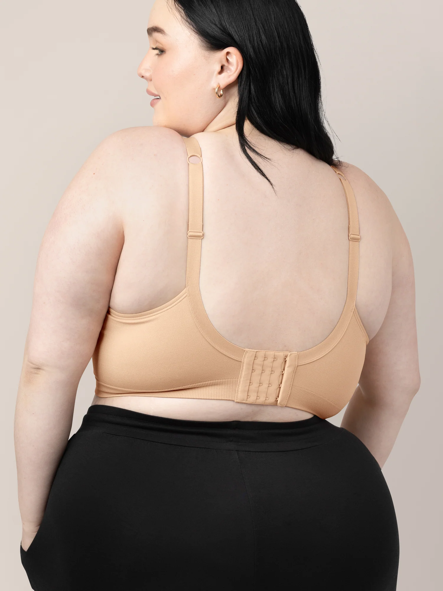 Everly Wireless Contour Bra | Beige - Image 5
